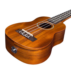 Mojo 'K20 Series' All Koa Electric Soprano Ukulele (Natural Satin)