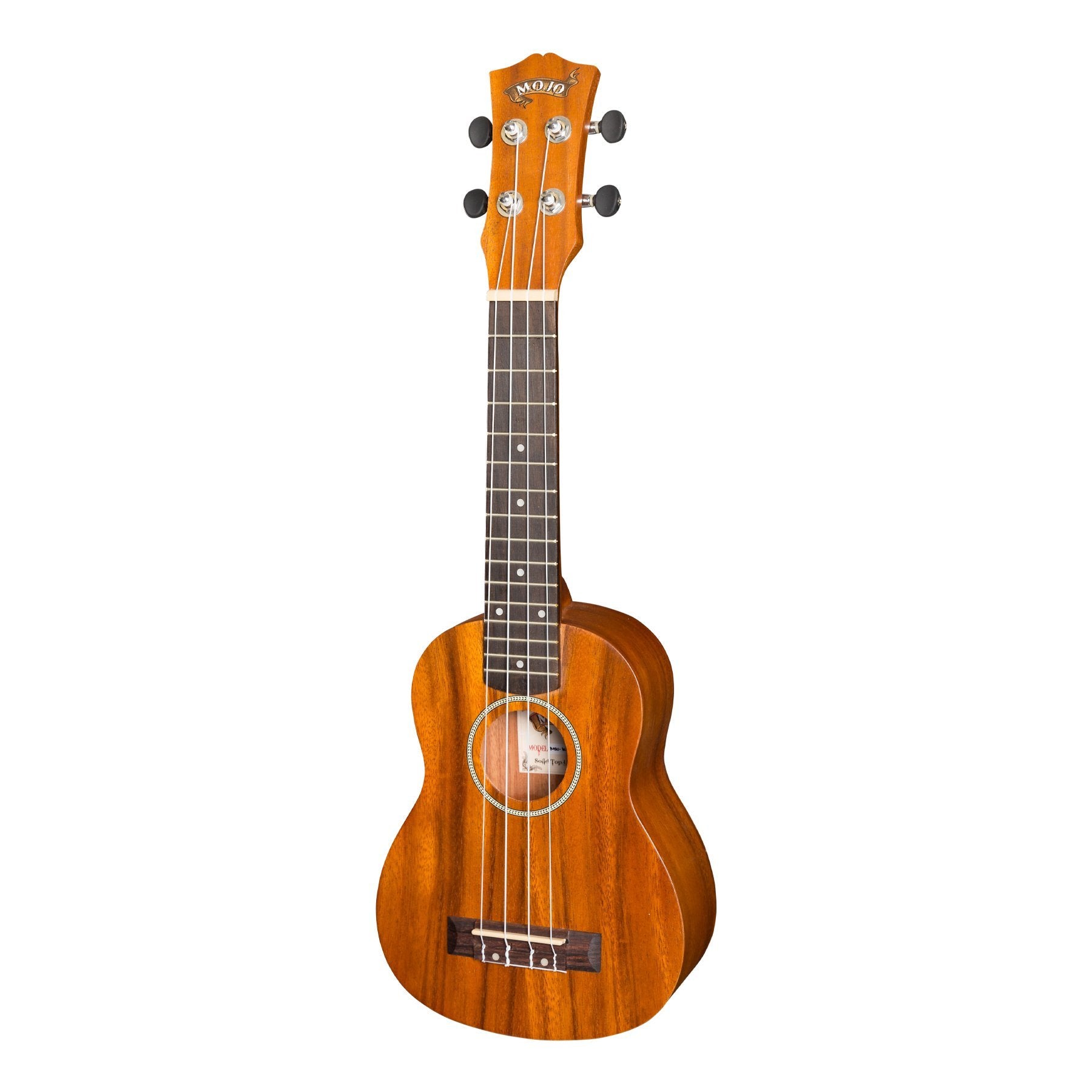 Mojo 'K20 Series' All Koa Soprano Ukulele (Natural Satin)-MSU-K20-NST