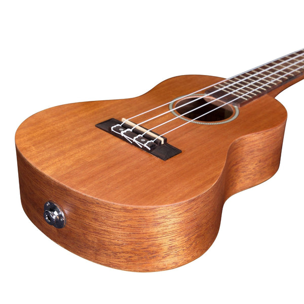 Mojo 'ME10 Series' All Meranti Electric Concert Ukulele (Natural Satin)