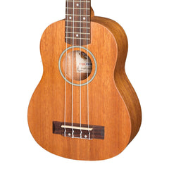 Mojo 'ME10 Series' All Meranti Electric Soprano Ukulele (Natural Satin)