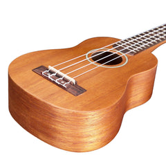 Mojo 'ME10 Series' All Meranti Soprano Ukulele (Natural Satin)