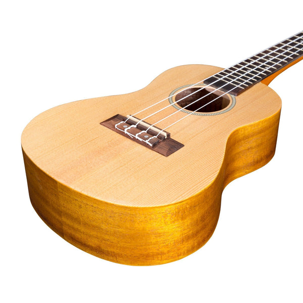 Mojo 'SA30 Series' Spruce Top and Acacia Back & Sides Concert Ukulele (Natural Satin)