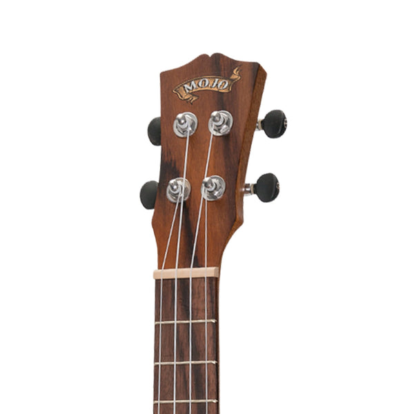 Mojo 'SZ40 Series' Spruce Top and Rosewood Back & Sides Electric Tenor Ukulele (Natural Satin)