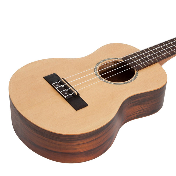 Mojo 'SZ40 Series' Spruce Top and Rosewood Back & Sides Tenor Ukulele (Natural Satin)