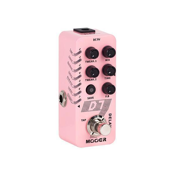 Mooer 'D7' Digital Delay Micro Guitar Effects Pedal