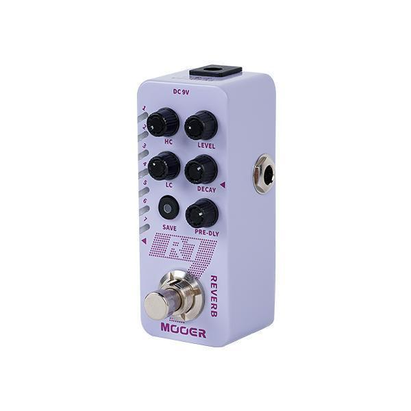 Mooer 'R7' Digital Reverb Micro Guitar Effects Pedal