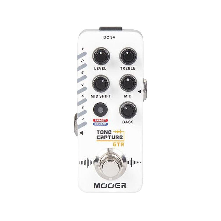 Mooer Tone Capture GTR EQ Sampler Micro Guitar Effects Pedal