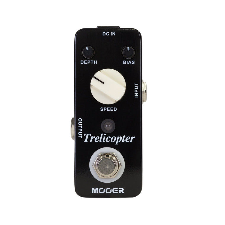 Mooer Trelicopter Optical Tremolo Micro Guitar Effects Pedal