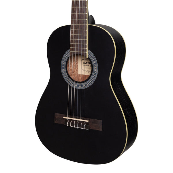 Sanchez 1/2 Size Student Classical Guitar (Black)