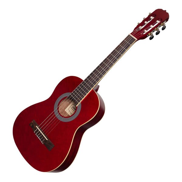 Sanchez 1/2 Size Student Classical Guitar (Wine Red)