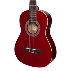 Sanchez 1/2 Size Student Classical Guitar (Wine Red)