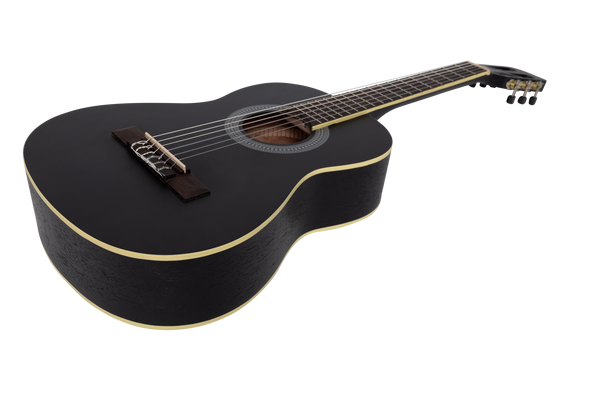 Sanchez 1/2 Size Student Classical Guitar with Gig Bag (Black)