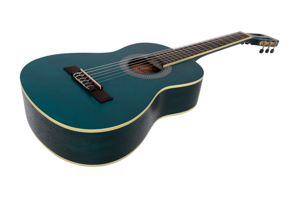 Sanchez 1/2 Size Student Classical Guitar with Gig Bag (Blue)