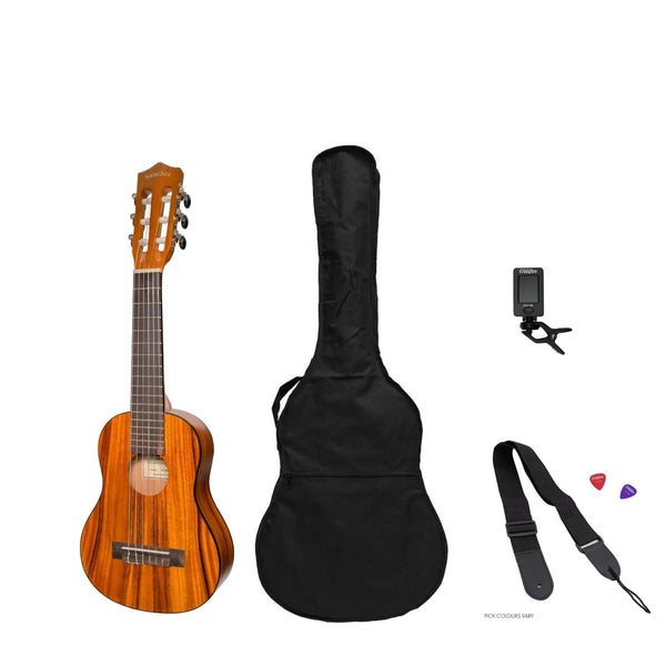 Sanchez 1/4 Size Student Classical Guitar Pack (Koa)