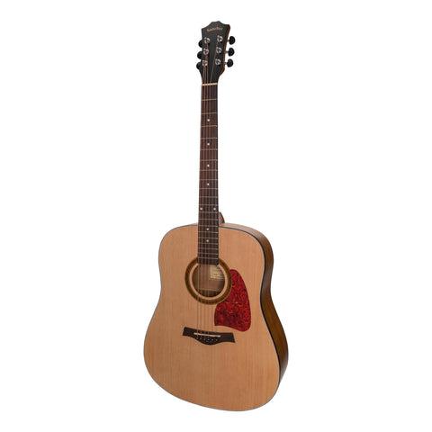 Sanchez Acoustic Dreadnought Guitar Pack (Spruce/Acacia)