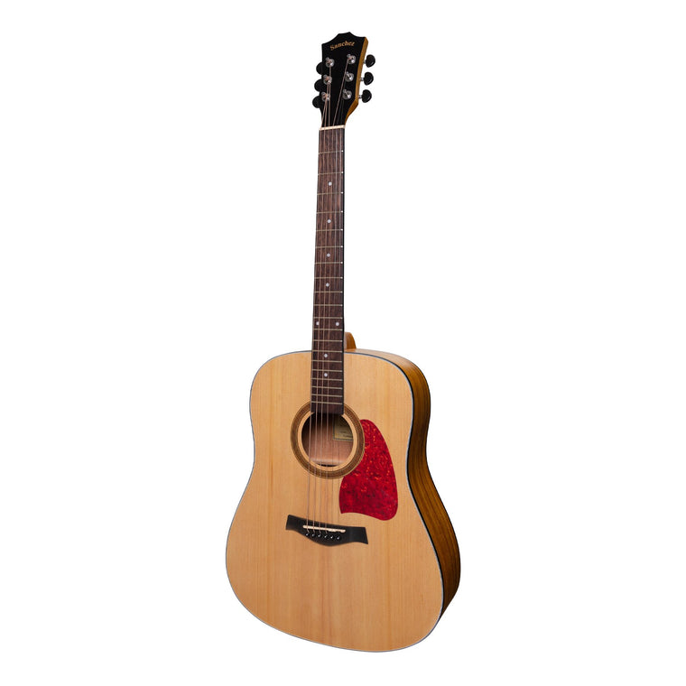 Sanchez Acoustic Dreadnought Guitar (Spruce/Koa)