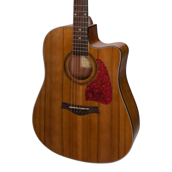 Sanchez Acoustic-Electric Dreadnought Cutaway Guitar (Acacia)