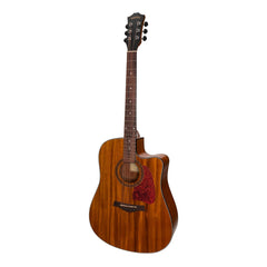 Sanchez Acoustic-Electric Dreadnought Cutaway Guitar Pack (Koa)