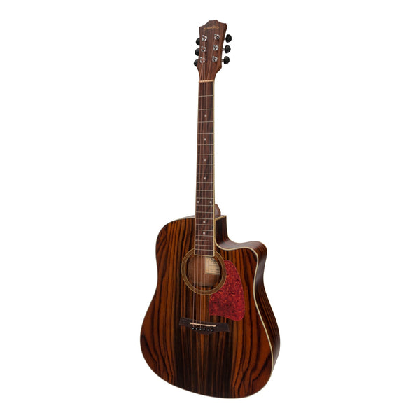 Sanchez Acoustic-Electric Dreadnought Cutaway Guitar Pack (Rosewood)