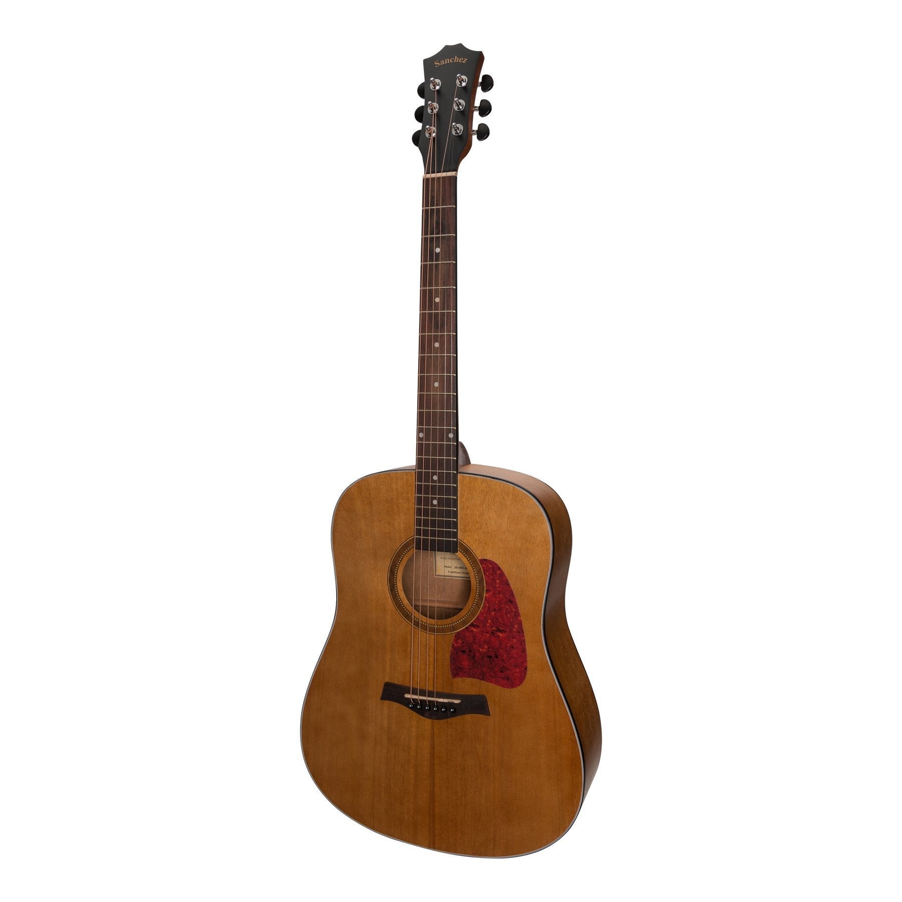 Sanchez Acoustic-Electric Dreadnought Guitar (Acacia)-SD-18ET-ACA