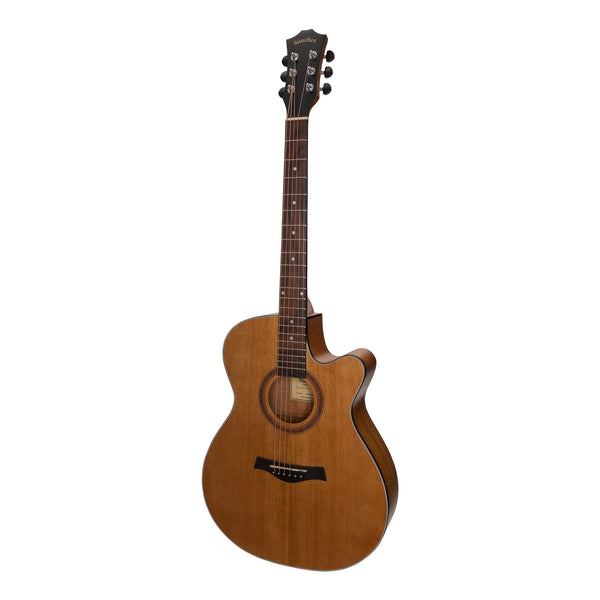 Sanchez Acoustic-Electric Small Body Cutaway Guitar Pack (Acacia)