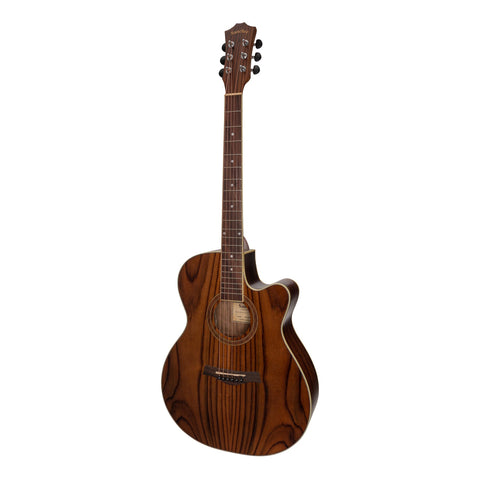 Sanchez Acoustic-Electric Small Body Cutaway Guitar Pack (Rosewood)