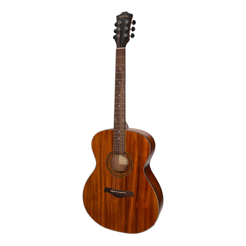 Sanchez Acoustic-Electric Small Body Guitar Pack (Koa)