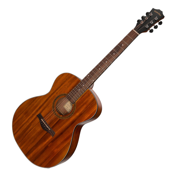 Sanchez Acoustic-Electric Small Body Guitar Pack (Koa)