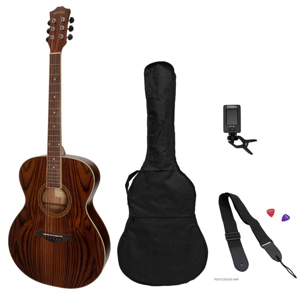 Sanchez Acoustic Small Body Guitar Pack (Rosewood)