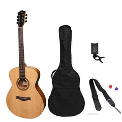 Sanchez Acoustic Small Body Guitar Pack (Spruce/Koa)