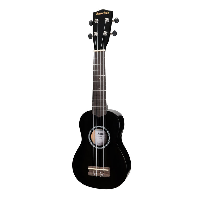 Sanchez 'Colour Series' Soprano Ukulele (Black)