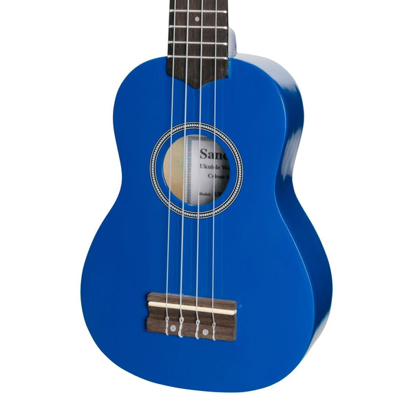 Sanchez 'Colour Series' Soprano Ukulele (Dark Blue)