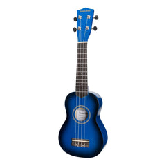 Sanchez 'Colourburst Series' Soprano Ukulele (Dark Blueburst)-SU-CB20-DB