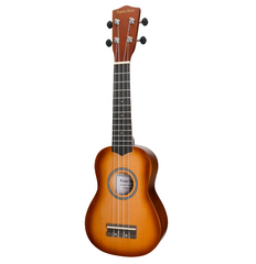 Sanchez 'Colourburst Series' Soprano Ukulele (Tobacco Burst)-SU-CB20-TB