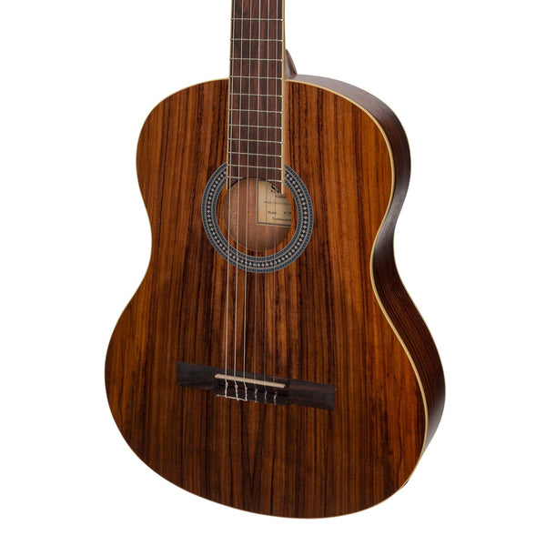 Sanchez Full Size Student Acoustic-Electric Classical Guitar with Pickup and Gig Bag (Rosewood)