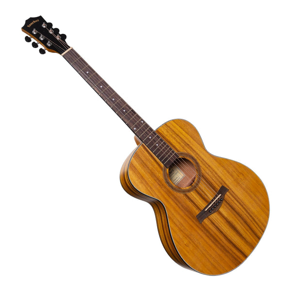 Sanchez Left Handed Acoustic Small Body Guitar (Koa)