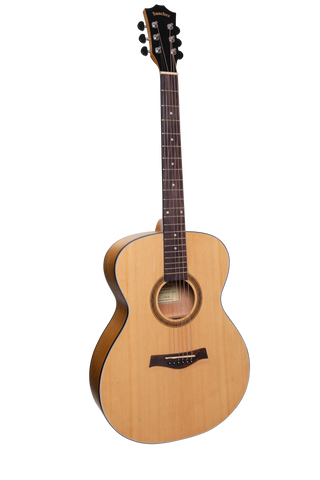 Sanchez Left Handed Acoustic Small Body Guitar Pack (Spruce/Acacia)