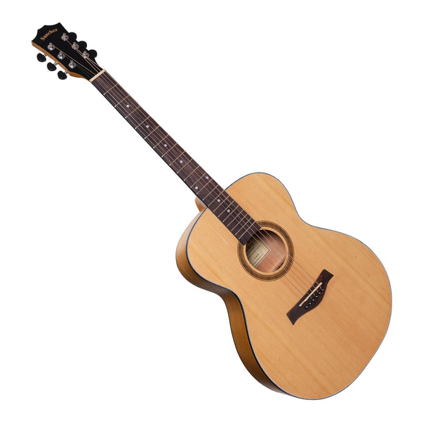 Sanchez Left Handed Acoustic Small Body Guitar (Spruce/Acacia)