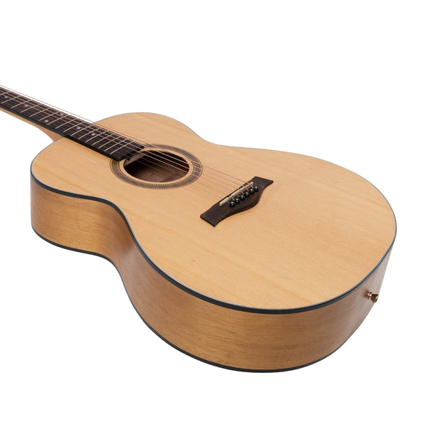 Sanchez Left Handed Acoustic Small Body Guitar (Spruce/Acacia)