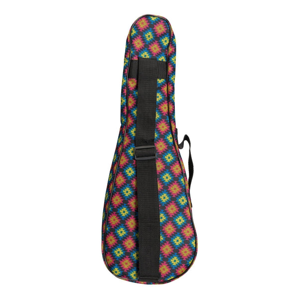 Sanchez Padded Soprano Ukulele Gig Bag (Geometric)