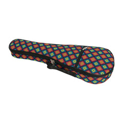 Sanchez Padded Soprano Ukulele Gig Bag (Geometric)