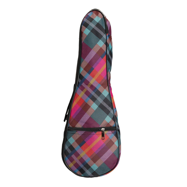 Sanchez Padded Soprano Ukulele Gig Bag (Tartan)