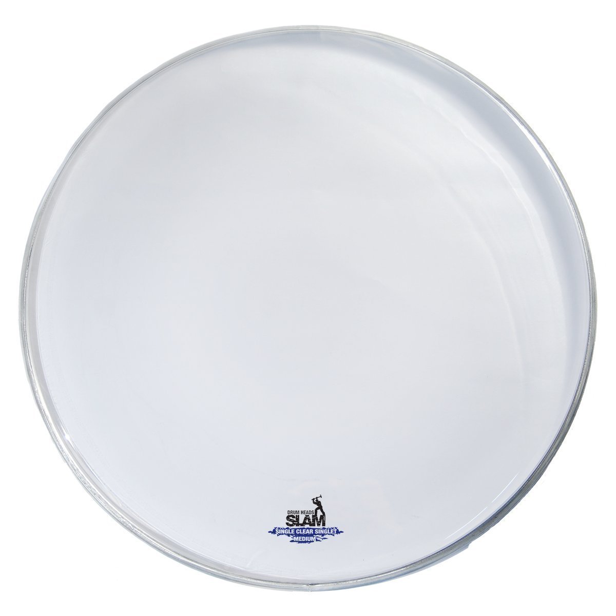 Slam Single Ply Clear Medium Weight Drum Head (16")-SDH-1PCL-M16