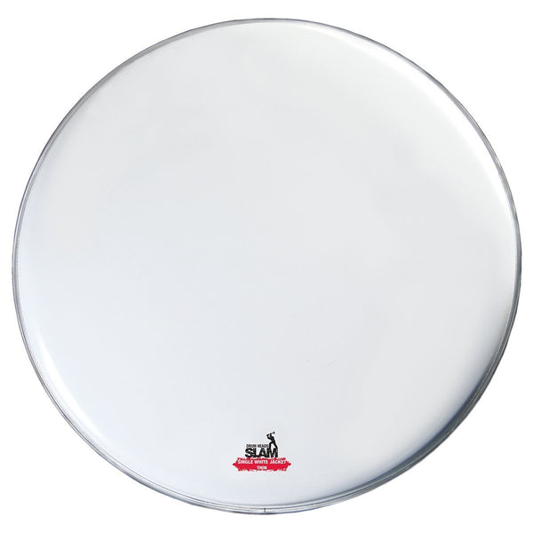 Slam Single Ply Smooth Coated Thin Weight Drum Head (20")-SDH-1PCT-T20