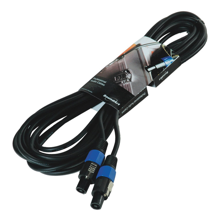 SoundArt PA Speaker Cable with Speakon to Speakon Connectors (15m)