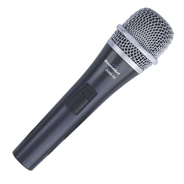 SoundArt SGM-53 Hand-Held Dynamic Microphone with Protective Bag-SGM-53