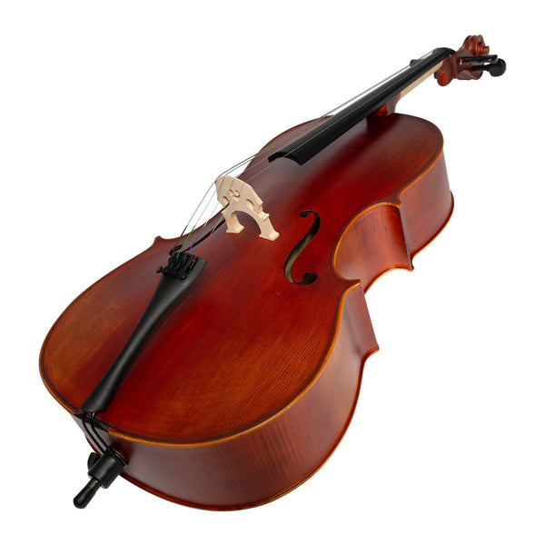 Steinhoff 1/2 Size Solid Top Student Cello Set (Antique Finish)