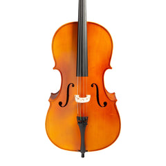 Steinhoff 1/2 Size Solid Top Student Cello Set (Natural Satin)