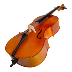 Steinhoff 1/2 Size Solid Top Student Cello Set (Natural Satin)