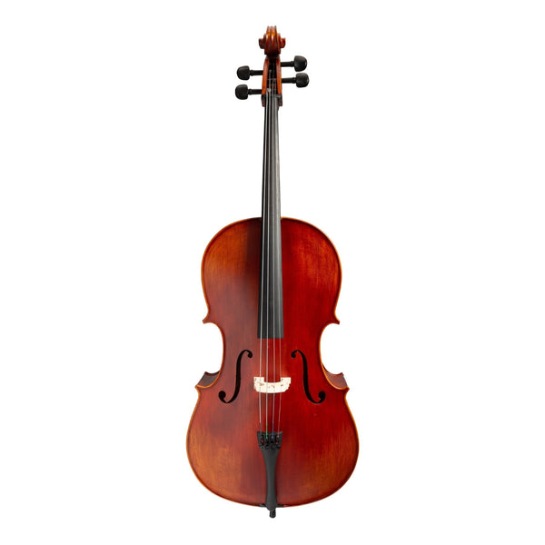 Steinhoff 3/4 Size Solid Top Student Cello Set (Antique Finish)